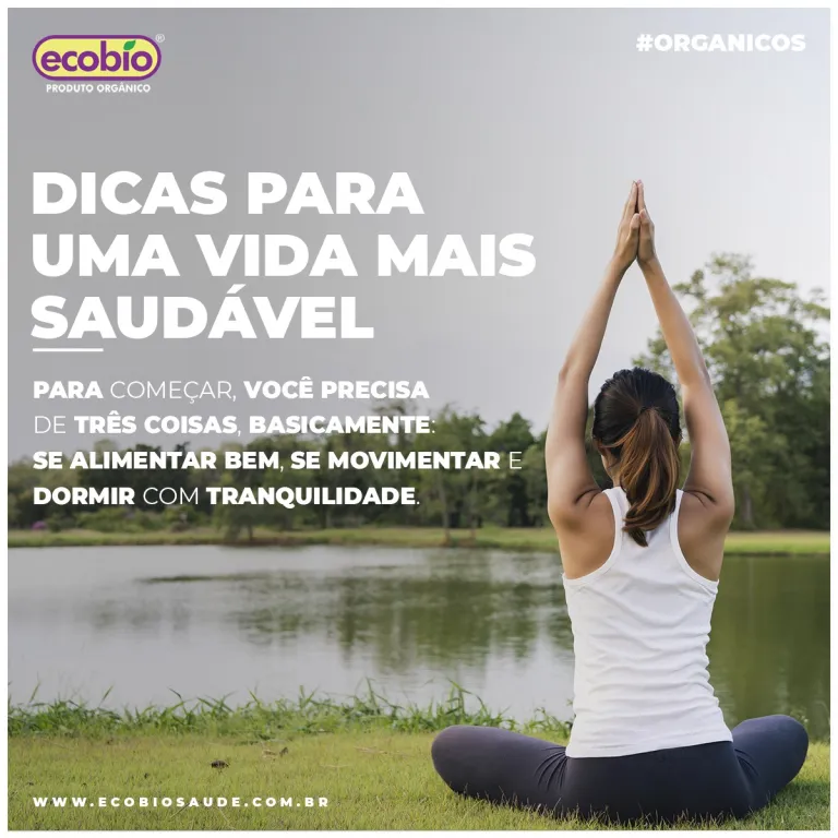 Dicas para uma vida mais saudável!